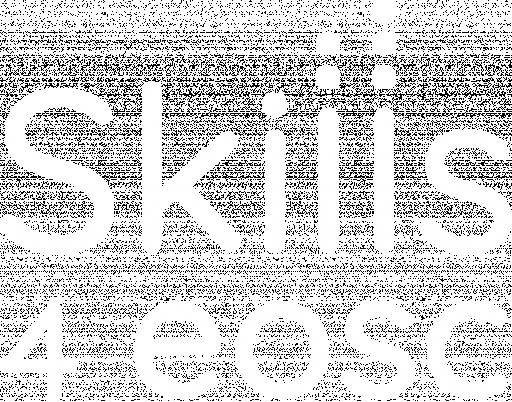 Skills4EOSC - logo white