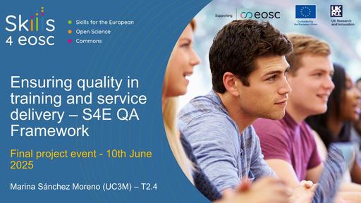 9 - Ensuring quality in training and service delivery