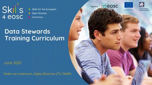 11 - Data Stewards Training Curriculum